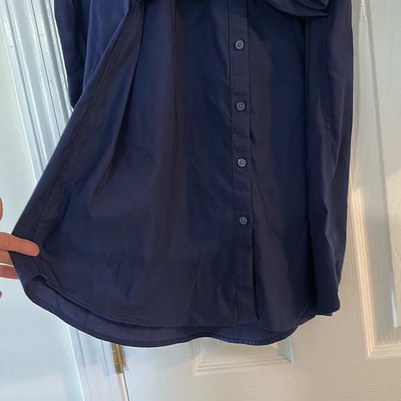 Navy Untuckit dress - Picture 4 of 11